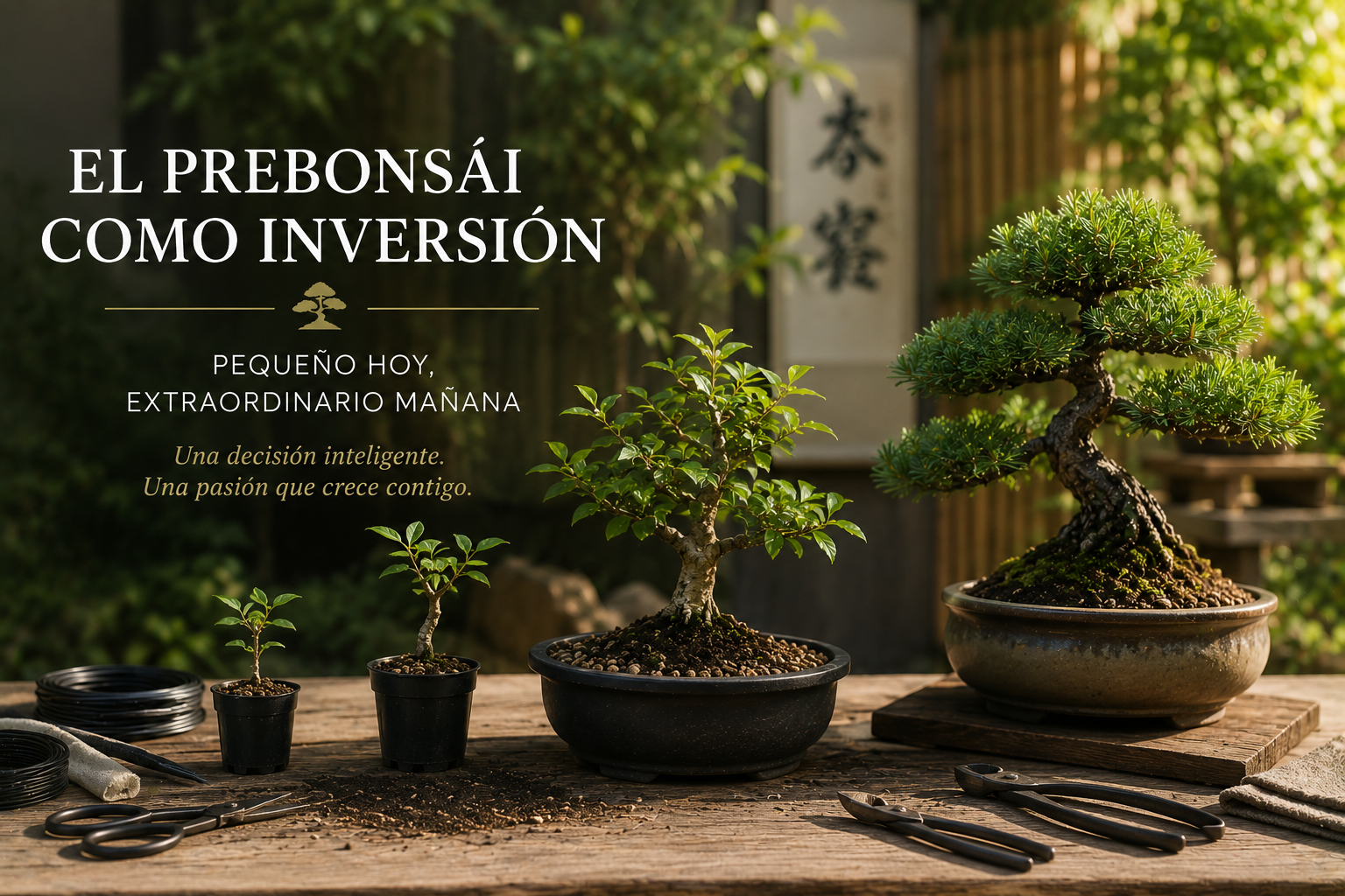 Prebonsái: Qué Es, Por Qué Es una Oportunidad Única y Cómo Desarrollarlo